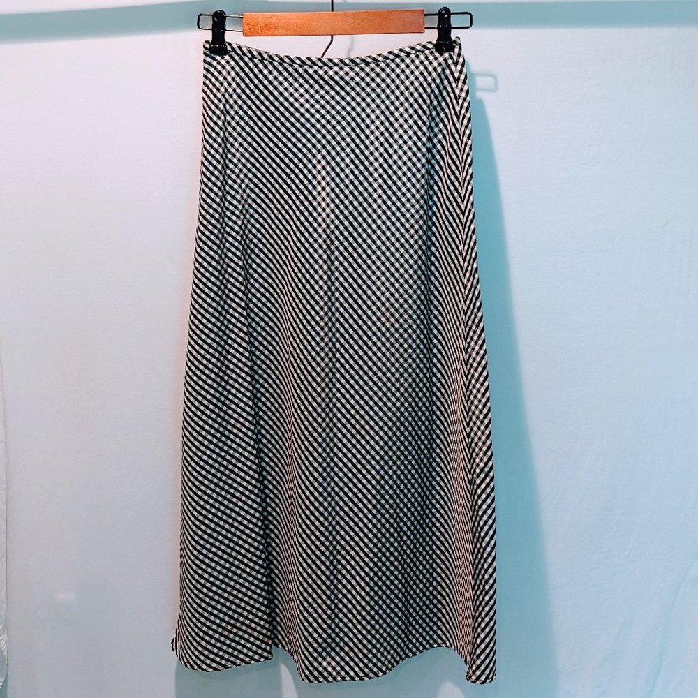 Laundry by Shelli Segal B&W Skirt Sz 6
